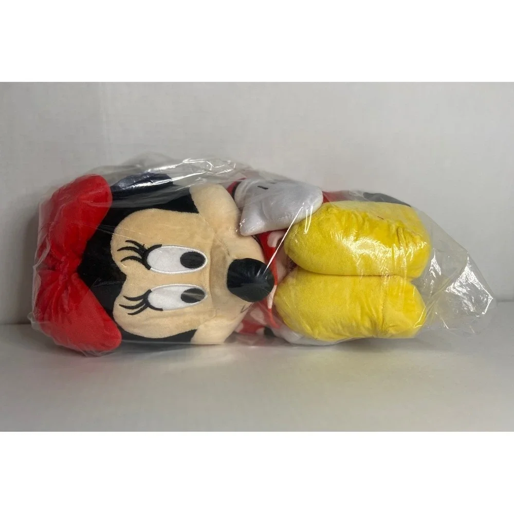 Disney Minnie Mouse Plush Red Polka Dot Dress Jay Franco‎ & Sons 15 Inch NIB